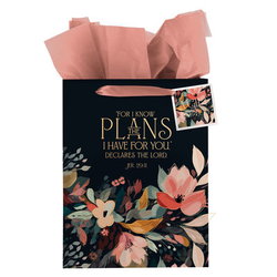 Image of Gift Bag LG Portrait Hope & A Future Jer. 29:11