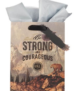Image of Gift Bag MD Strong & Courageous Josh. 1:9
