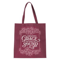 Image of Tote Burgundy Amazing Grace