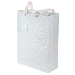 Image of Jumbo Gift Bag, Grey Spkle