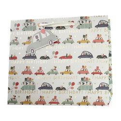 Image of Bday Cars Large Gift Bag