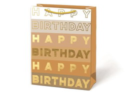 Image of Happy Bday Large Gift Bag