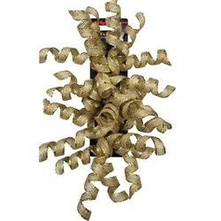 Image of Paper T. 2pk Angle Curly Swirl, Gold