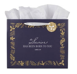 Image of Gift Bag LG Landscape A Savior Has Been Born Luke 2:11