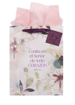 Image of Gift Bag LG Portrait Confía en el Señor Prov. 3:5