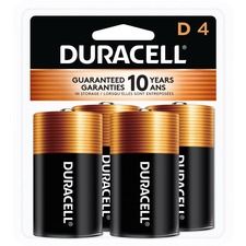 Image of Duracell Coppertop Alkaline D Batteries -4 Pk