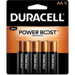 Image of Duracell Coppertop Alkaline AA Batteries- 8 Pk