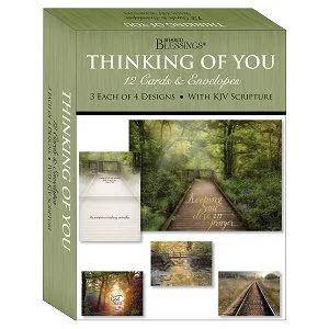 Peaceful Paths Thinking of You - Boxed Greeting Cards