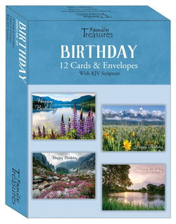 Image of Boxed Birthday Cards – Mountain Joy