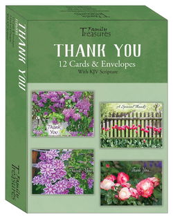 Image of Boxed Thank You Cards – Flowers