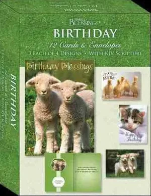 Fur & Feathers - Children's Birthday Cards
