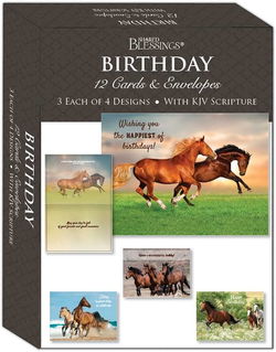 Image of Wild Horses- Birthday Cards