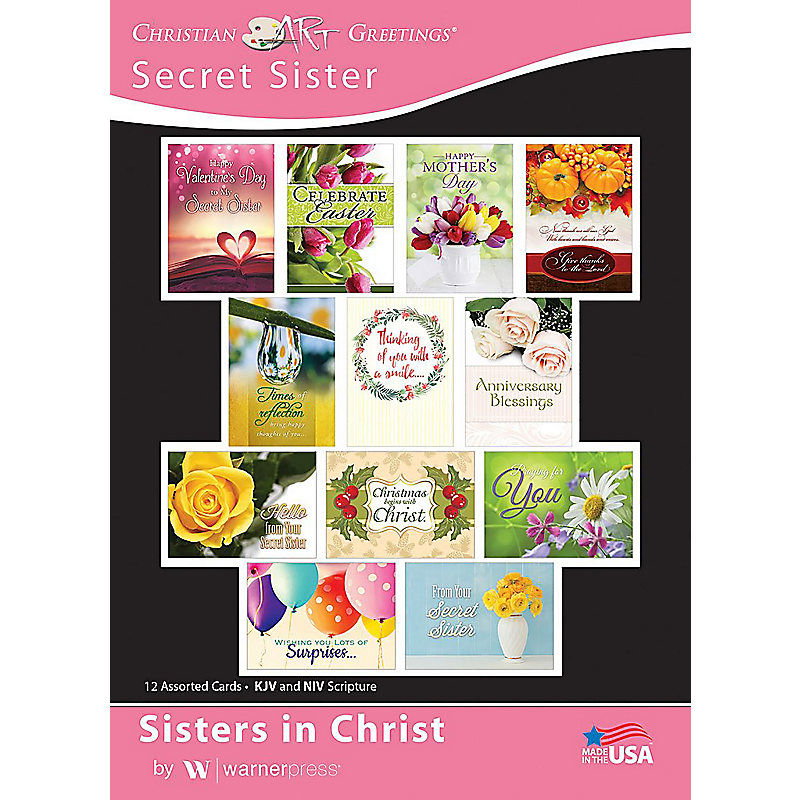 Image of Sisters in Christ Box Card (Secret Sister)