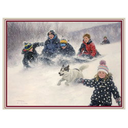 Image of Boxed Christmas Cards – Powder Day