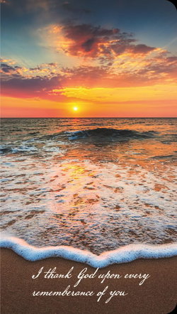 Image of Sunrise Beach Premium Note Cards 3 pk.