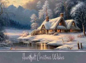 Lights of Home Boxed Christmas Cards 12 pk.