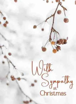 Image of With Sympathy Boxed Christmas Cards 12 pk.