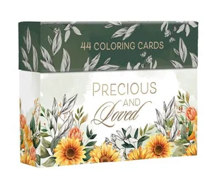 Coloring Cards Precious and Loved