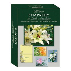 Image of Sympathy – Lilies – Assorted Sympathy Cards