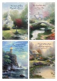 Image of Boxed Blank Cards Thomas Kinkade