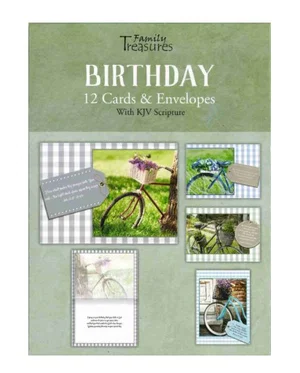 Boxed Birthday Cards- Bikes KJV