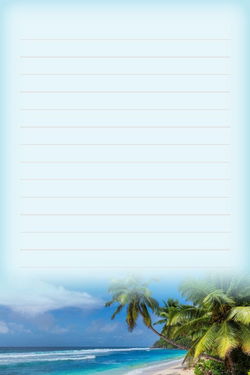 Image of Notepad: Palm Trees 4×6′ – 50 sheets – ETA Feb 2026