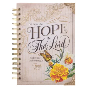 Hope in the LORD Large Wirebound Journal