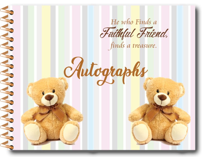Image of Faithful Friend Autograph Book