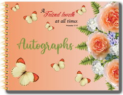 Image of Friend Loveth Autograph Book (Orange)