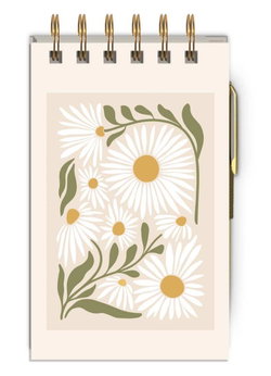 Image of Notepad Spiral/Pen Daisy