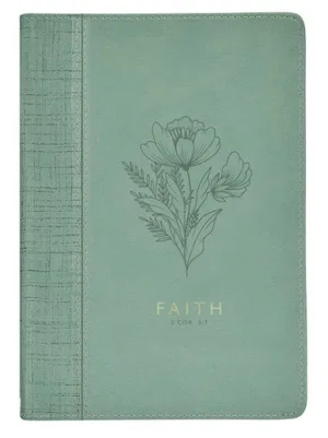 Journal Classic Green Faith 2 Cor. 5:7