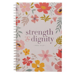 Image of Notebook Spiral-bound Strength and Dignity Prov. 31:25