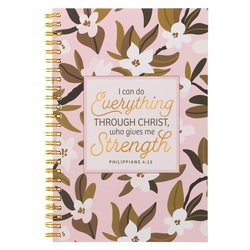 Image of Notebook Spiral-bound I Can Do Everything Through Christ