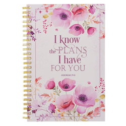 Image of Notebook Spiral-bound I Know the Plans Jer. 29:11