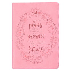 Image of Journal Classic Pink I Know the Plans Jer. 29:11
