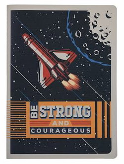 Image of Notebook LG Be Strong and Courageous Josh. 1:9