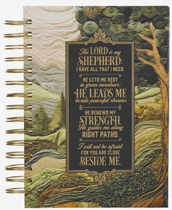 Image of Journal Wirebound Tapestry The Lord is my Shepherd Ps. 23