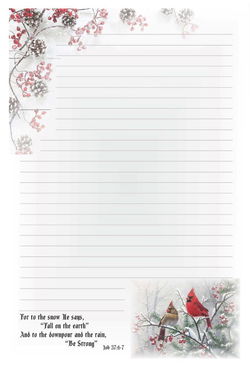 Image of 6 x 9 Notepad – Cardinal