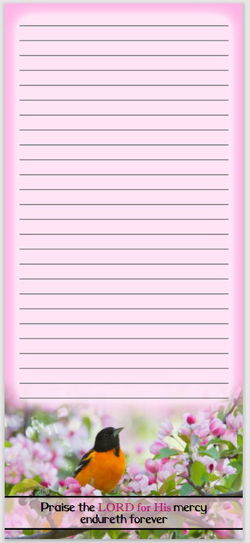 Image of Oriole Magnetic Notepad