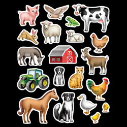 Image of Farm Stickers