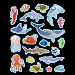 Image of Ocean Animals Stickers