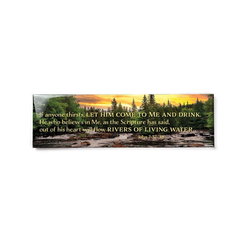 Image of Large Fridge Magnet – River John 7:37-38