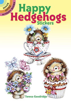 Image of Happy Hedgehogs Stickers (Dover Little Activity Books: Animals)