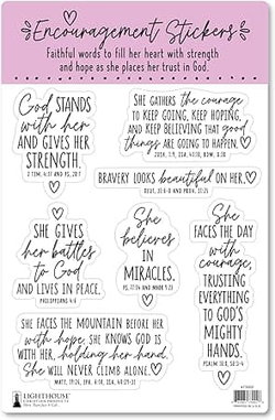 Image of Sticker Faithful Words