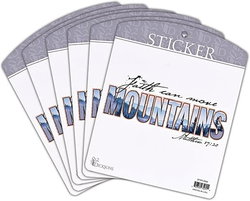 Image of Sticker Faith Can Move Mountains