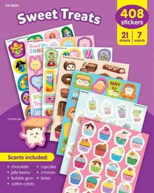Sweet Treats Smelly Stickers Variety Pack
