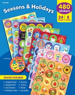 Image of Seasons & Holidays Smelly Stickers Variety Pack