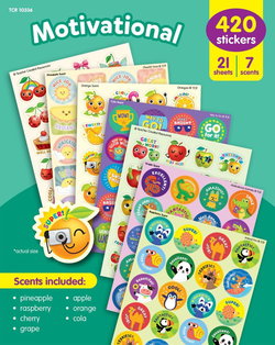 Image of Motivational Smelly Stickers Variety Pack