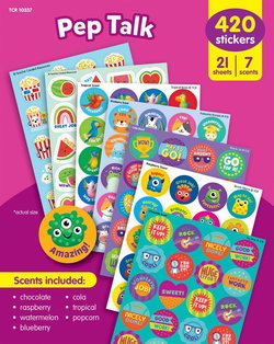 Image of Pep Talk Smelly Stickers Variety Pack