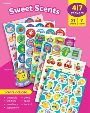 Sweet Scents Smelly Stickers Variety Pack